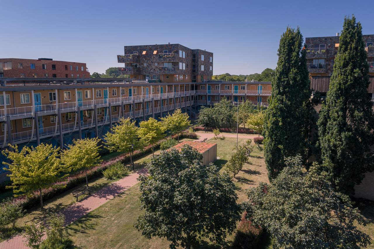 Zij-aanzicht locatie Dronten de Ark