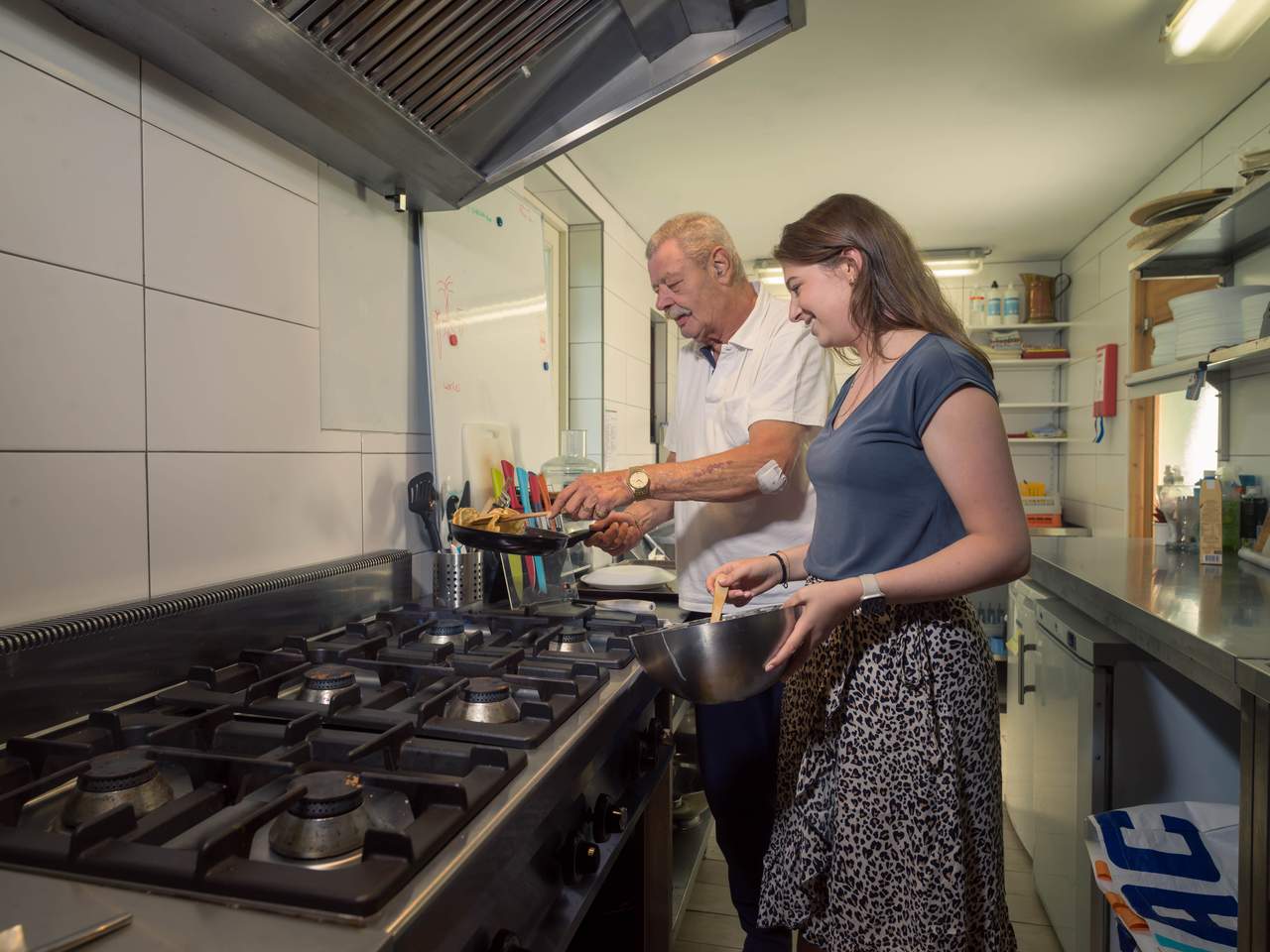 Pannenkoeken bakken