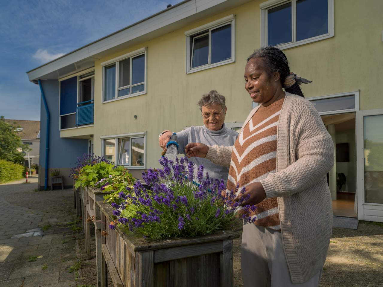 Planten verzorgen Het Octet Almere