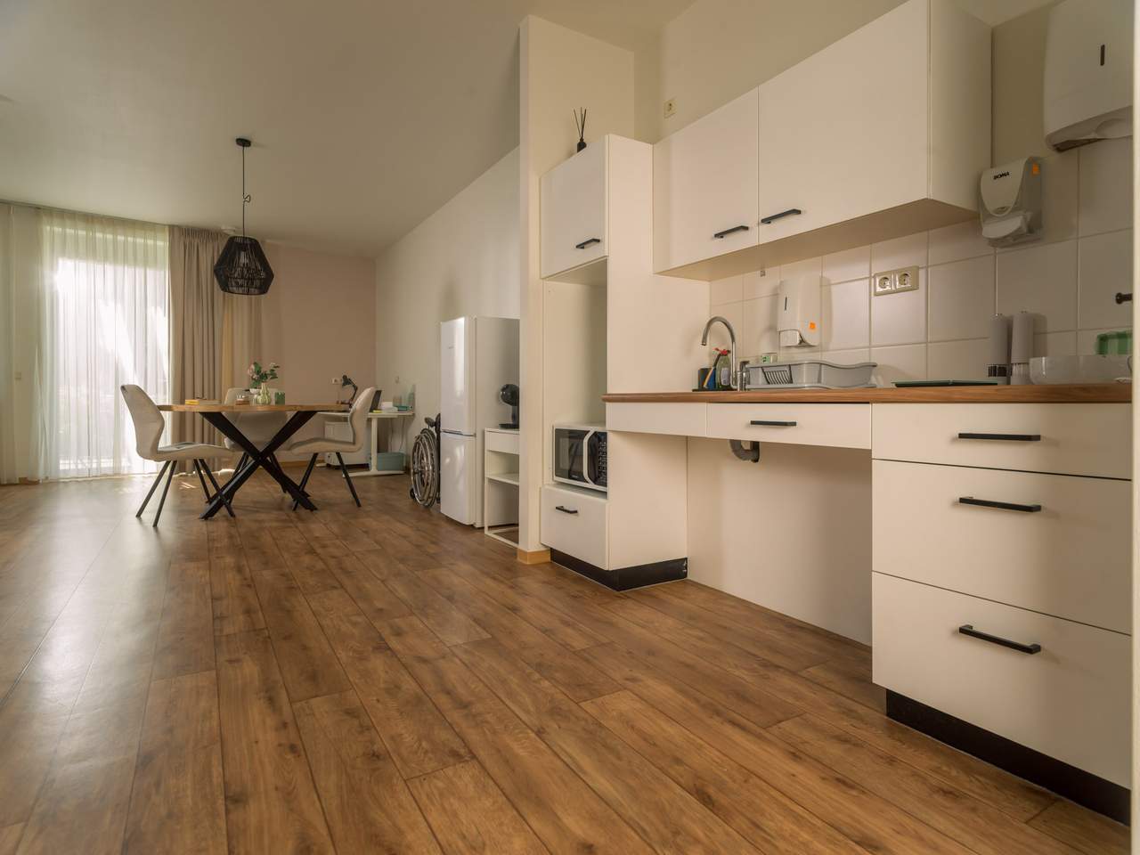 Keuken appartement Dronten de Ark