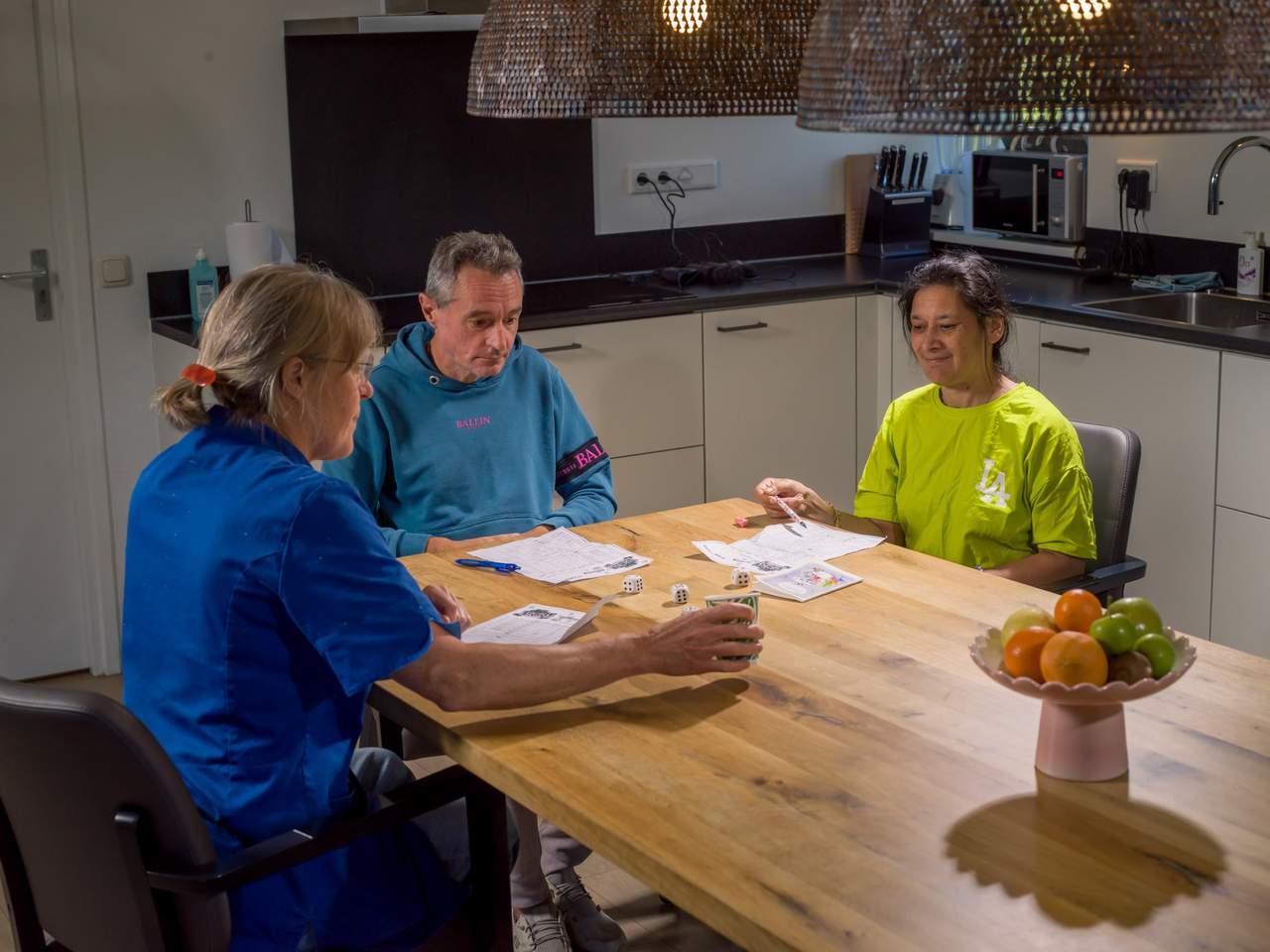 Yathzee spelen Nijkerk Vetkamp