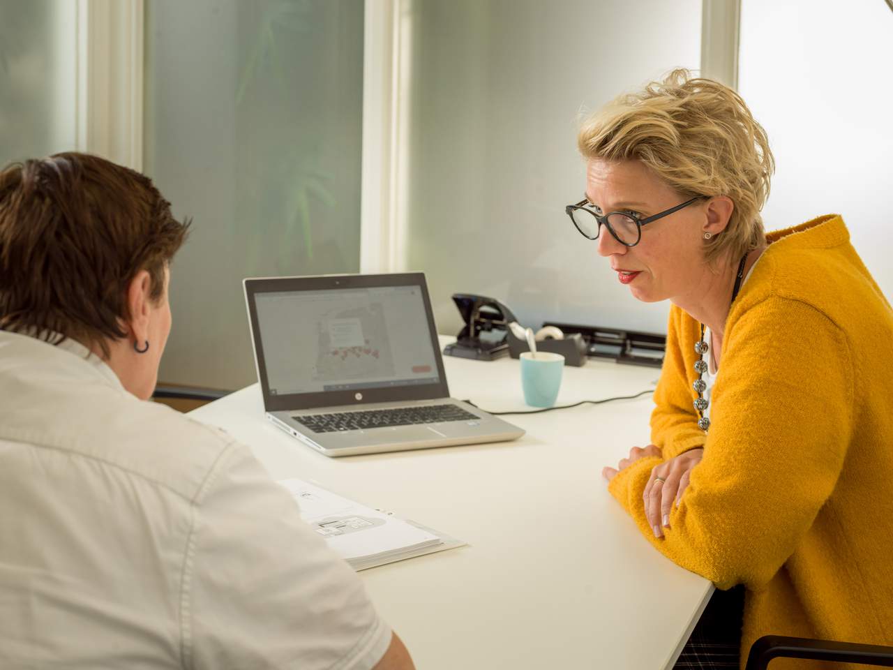 Individuele gesprekken over doelen en mogelijkheden