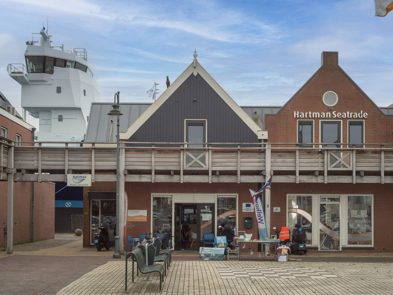 Aanzicht dagbestedingslocatie Urk