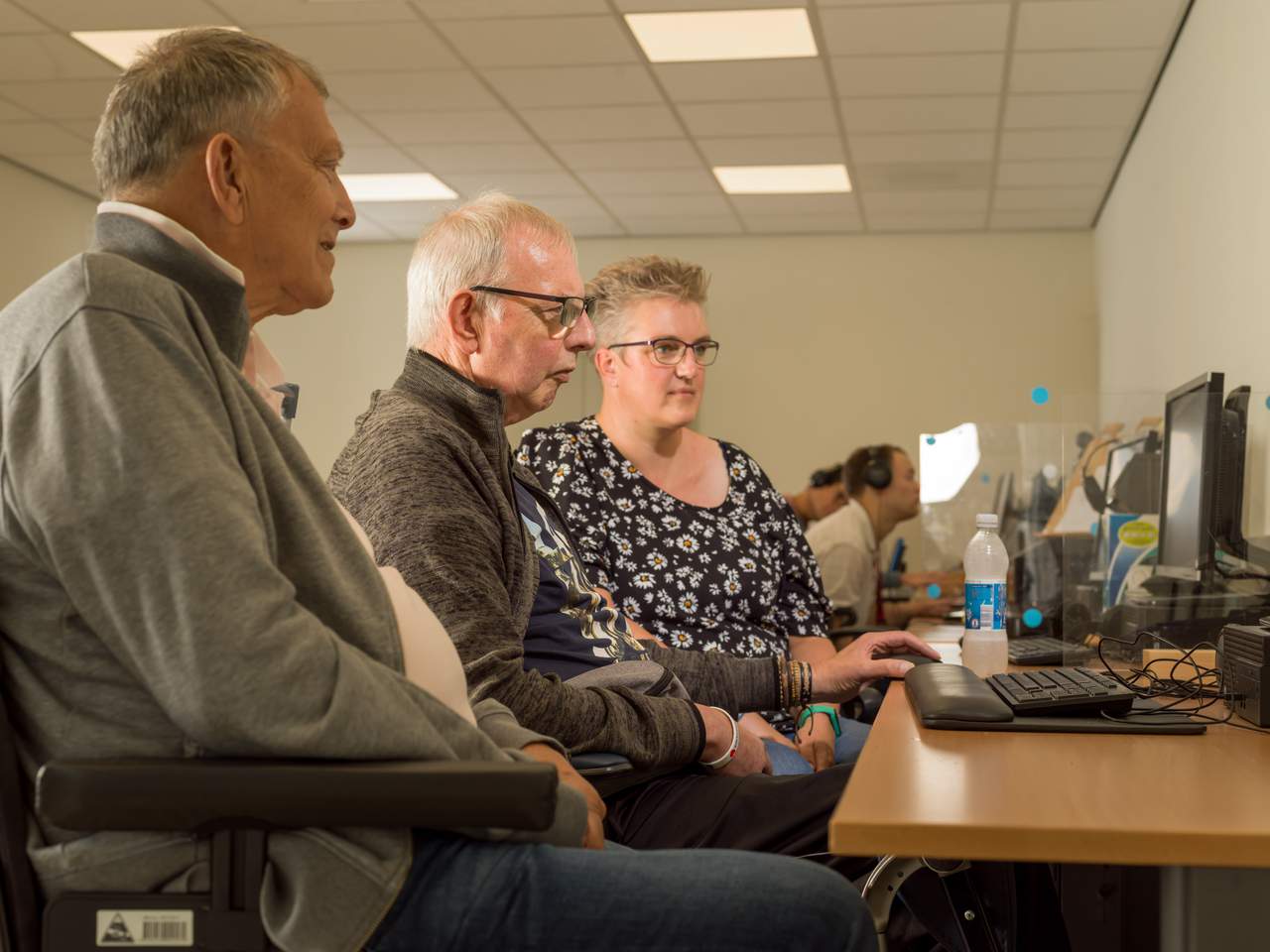 Gebruik van de computer bij geheugentraining of communicatie vaardigheden