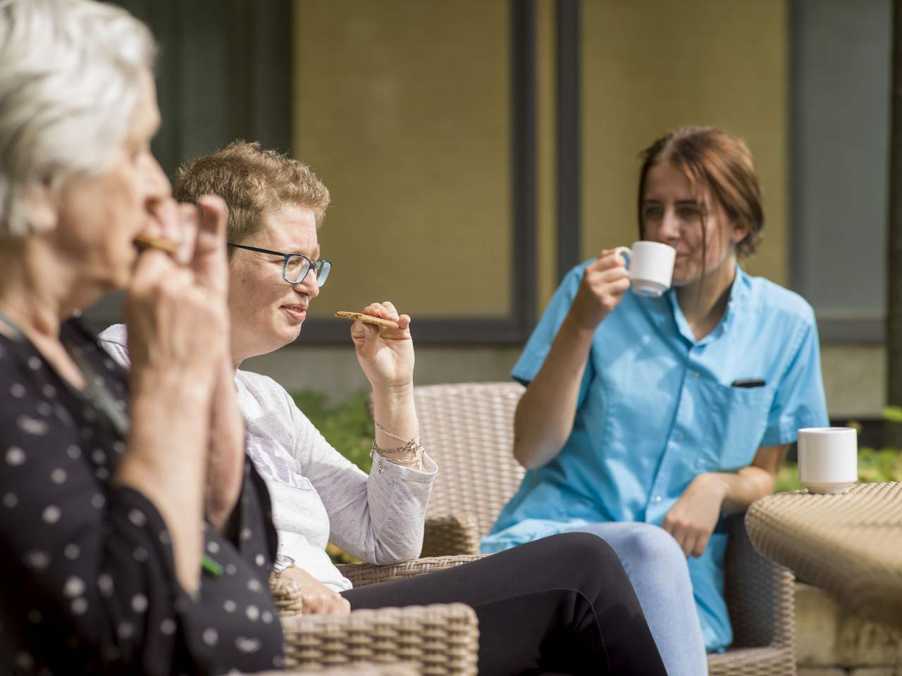 Koffie drinken bij De Bramer