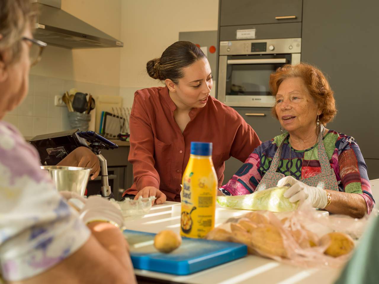 Activiteit in de keuken