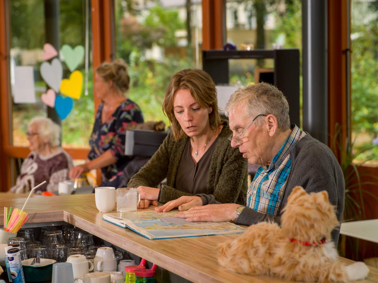 communicatie over bijvoorbeeld geografie