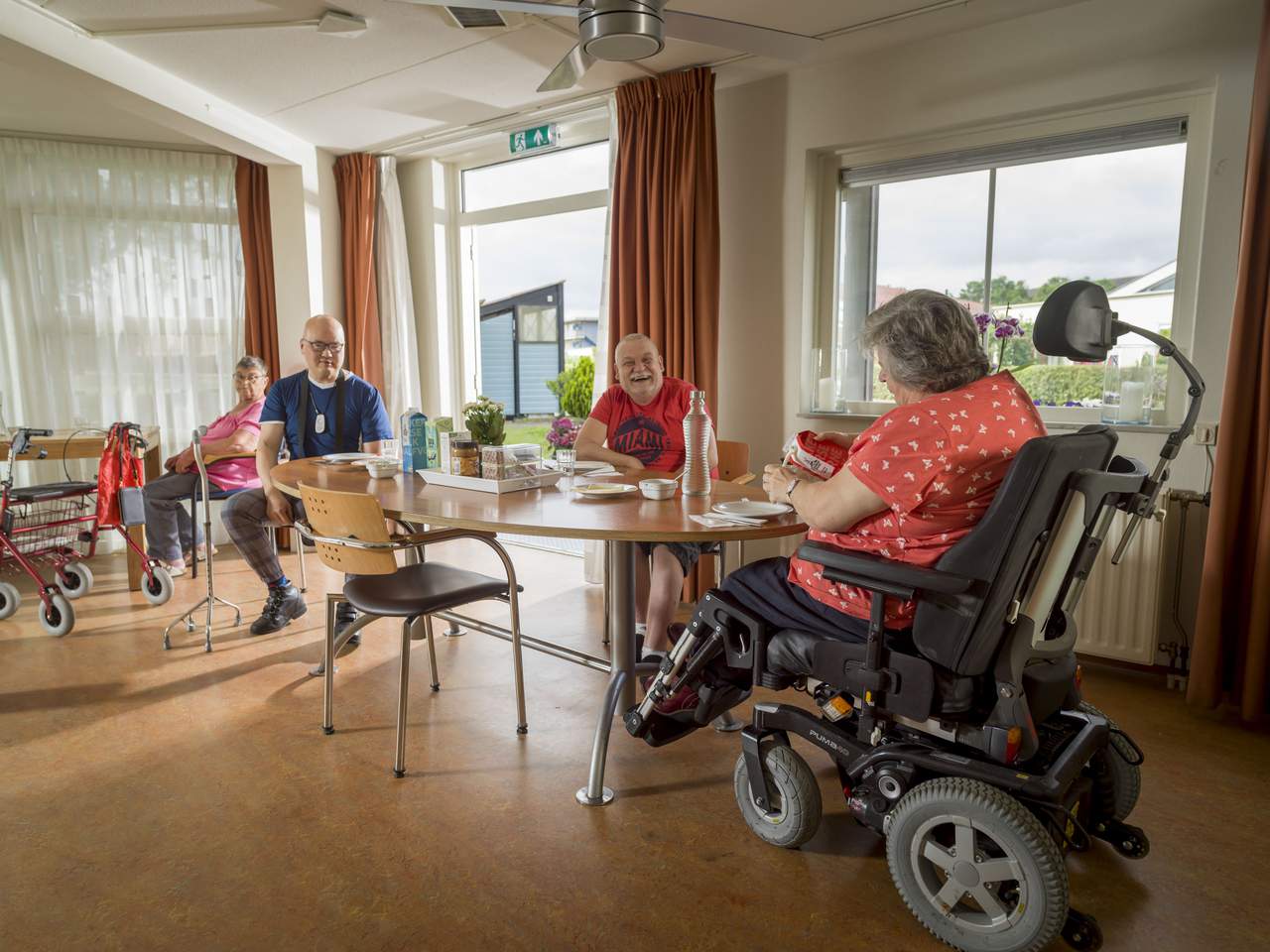 Gezamenlijke lunch Het Octet Almere