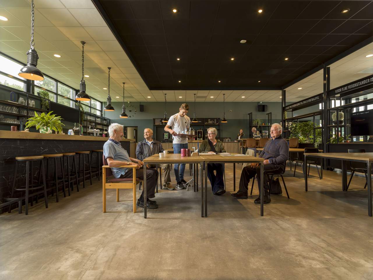 Koffiedrinken bij Dagbesteding Raalte Rohda