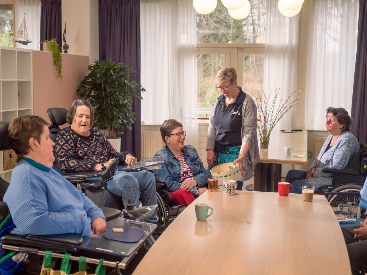 Koffiemoment bij de Koppels