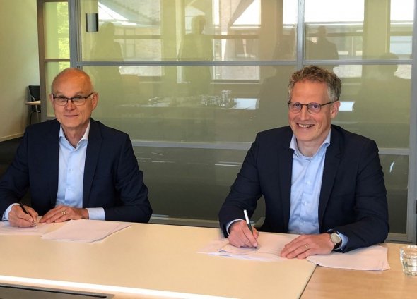 Ondertekening bouw woonlocatie in Zwolle