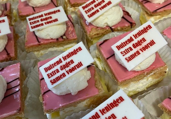Gebak uitbreiding uitleenservice
