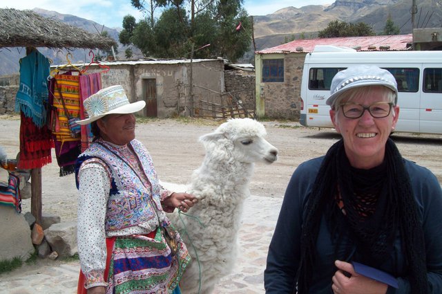 Celia in Peru